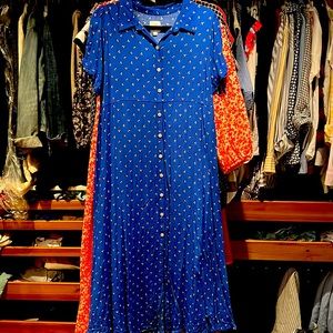 The nines by hatch blue maxi dress